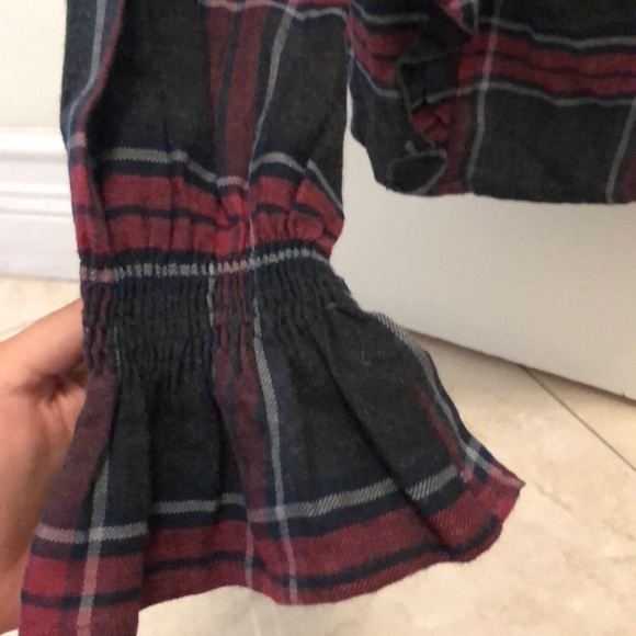 Plaid shirt red and blue - Picture 3 of 4